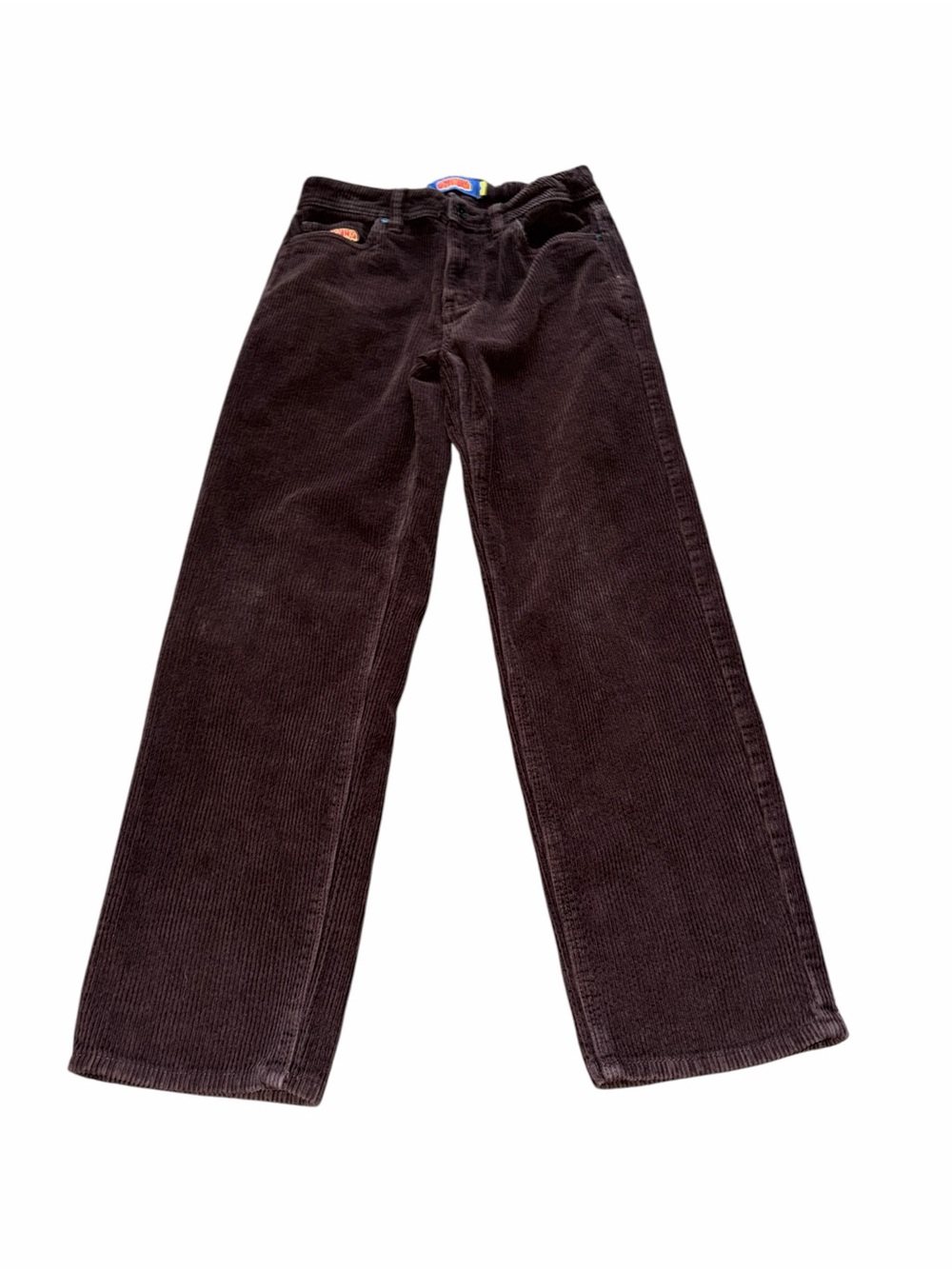Men's Empyre Dark Brown Corduroy Jeans - Classic Straight Fit